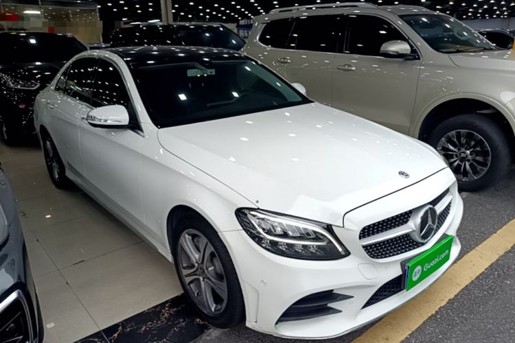 Used Mercedes-Benz C-Class 2021 C 260 L Sport Edition Front Right 45 Deg