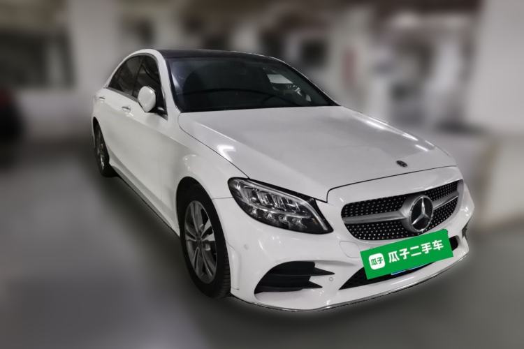 Used Mercedes-Benz C-Class 2021 C 200 L Fashion Edition Sport Version Front Right 45 Deg