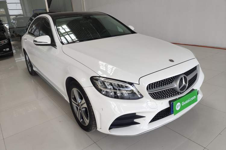 Used Mercedes-Benz C-Class 2021 C 260 L Sport Edition Front Right 45 Deg
