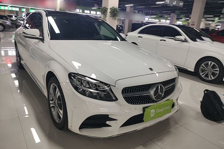 Used Mercedes-Benz C-Class 2021 C 260 L Sport Edition Front Right 45 Deg