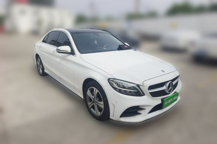 Used Mercedes-Benz C-Class 2021 C 260 L Sport Edition Front Right 45 Deg