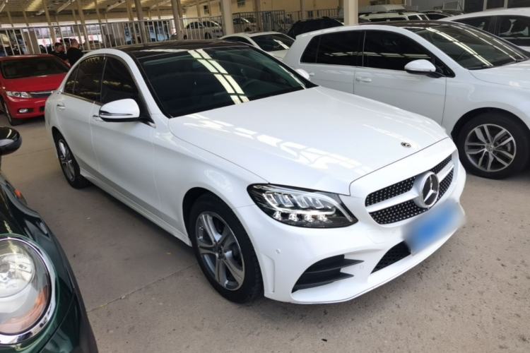 Used Mercedes-Benz C-Class 2021 C 260 L Sport Edition Front Right 45 Deg