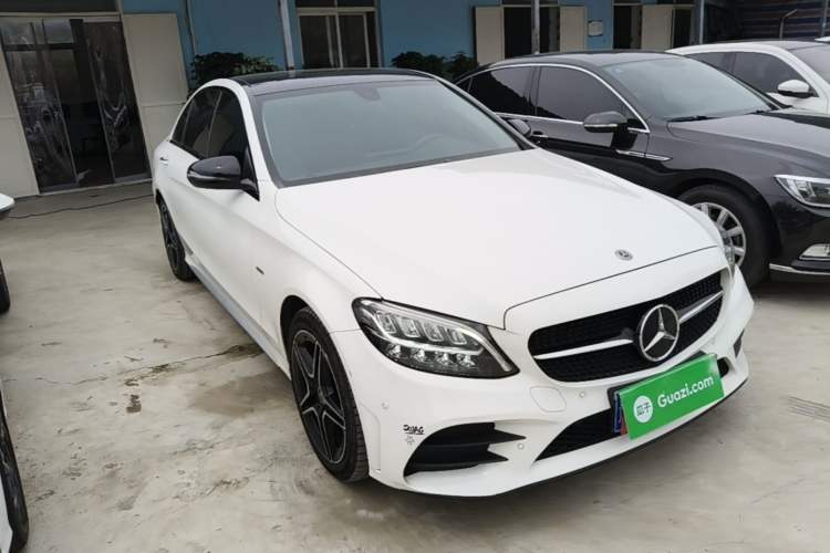 Used Mercedes-Benz C-Class 2021 C 260 L Sport Edition Star Collection Front Right 45 Deg