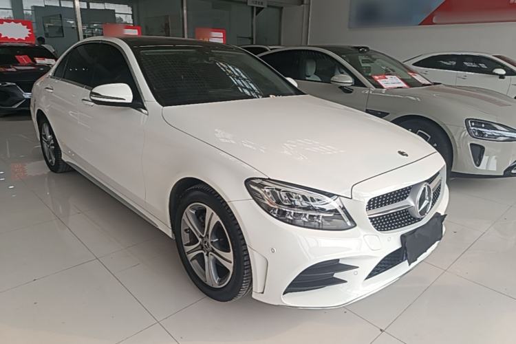 Used Mercedes-Benz C-Class 2021 C 260 L Sport Edition Front Right 45 Deg