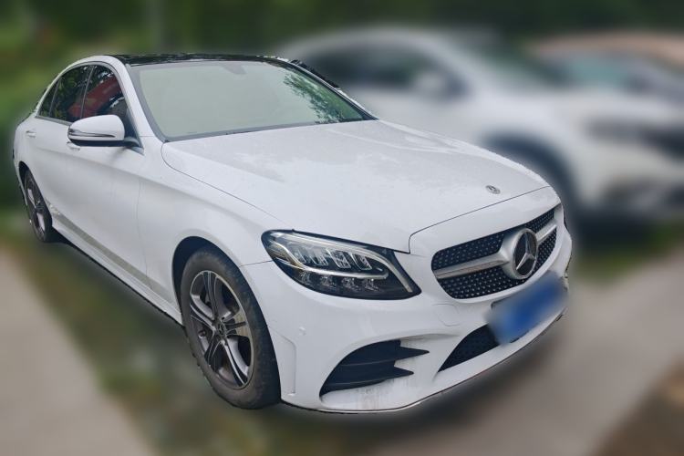 Used Mercedes-Benz C-Class 2021 C 260 L Sport Edition Front Right 45 Deg