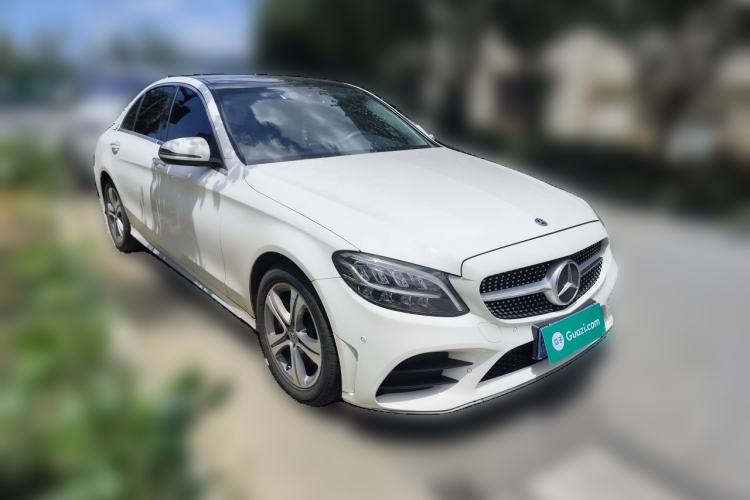 Used Mercedes-Benz C-Class 2021 C 260 L Sport Edition Front Right 45 Deg