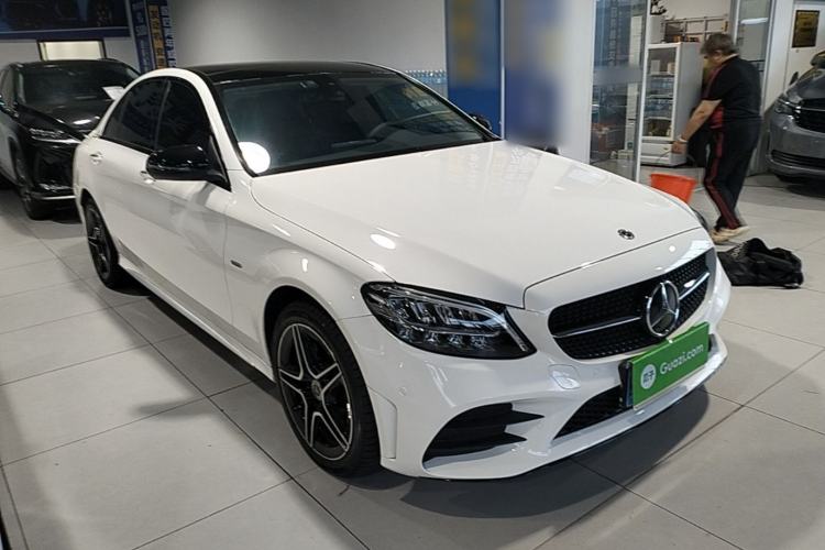 Used Mercedes-Benz C-Class 2021 C 260 L Sport Edition Star Collection Front Right 45 Deg