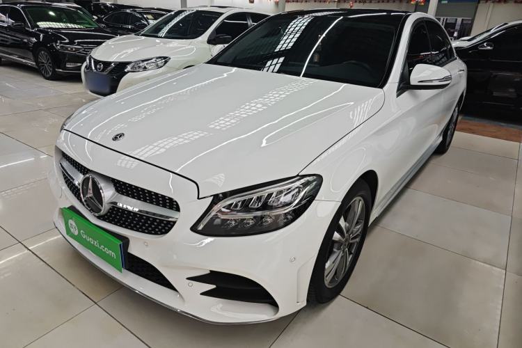 Used Mercedes-Benz C-Class 2021 C 200 L Fashion Edition Sport Version Guazi used car, China used car export, Used car for sale, Used cars, Cheapest cars for sale