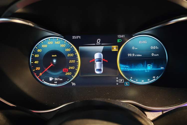 Used Mercedes-Benz C-Class 2021 C 200 L Fashion Edition Sport Version Instrument Cluster