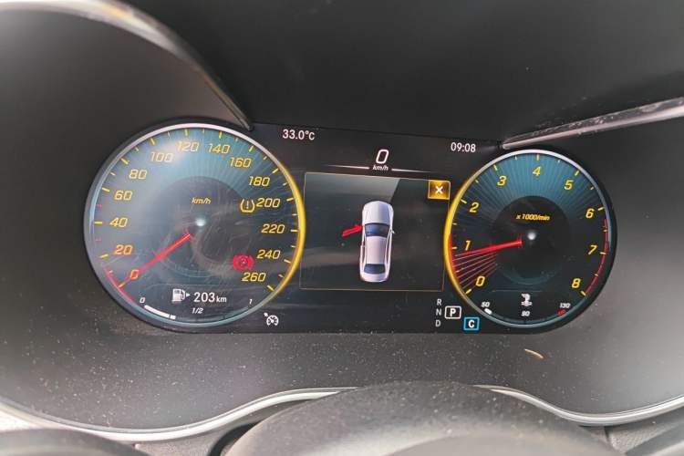 Used Mercedes-Benz C-Class 2021 C 200 L Fashion Edition Sport Version Instrument Cluster