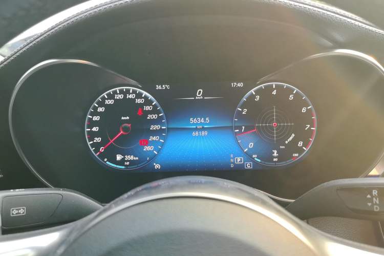 Used Mercedes-Benz C-Class 2021 C 200 L Fashion Edition Sport Version Instrument Cluster