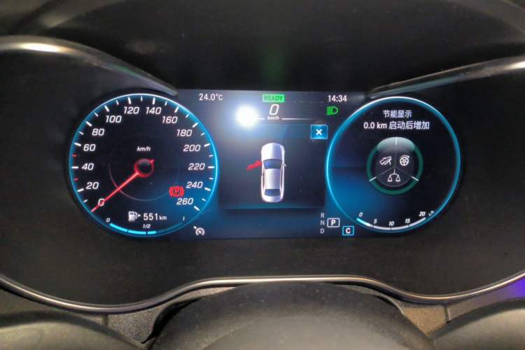 Used Mercedes-Benz C-Class 2021 C 260 Star Edition Instrument Cluster
