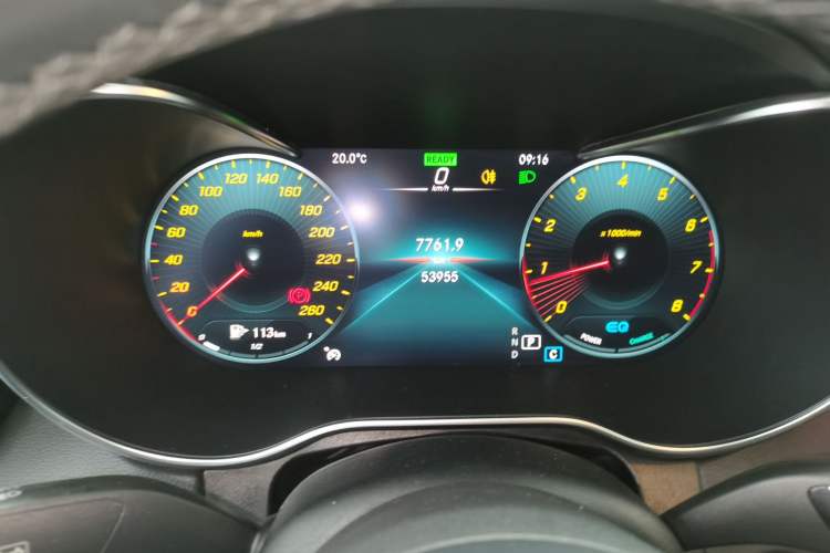 Used Mercedes-Benz C-Class 2021 C 260 L Sport Edition Star Collection Instrument Cluster
