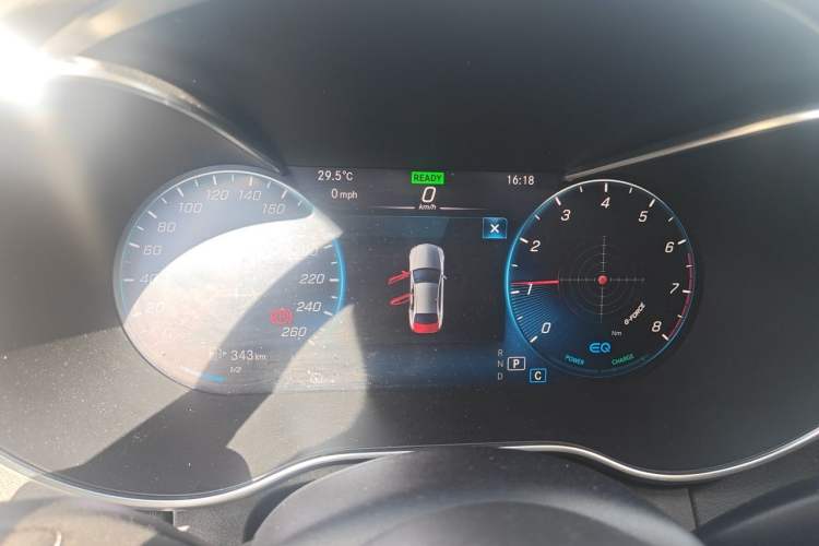 Used Mercedes-Benz C-Class 2021 C 260 L Sport Edition Instrument Cluster
