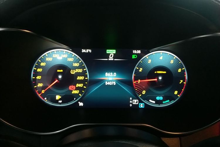 Used Mercedes-Benz C-Class 2021 C 260 Coupe Instrument Cluster
