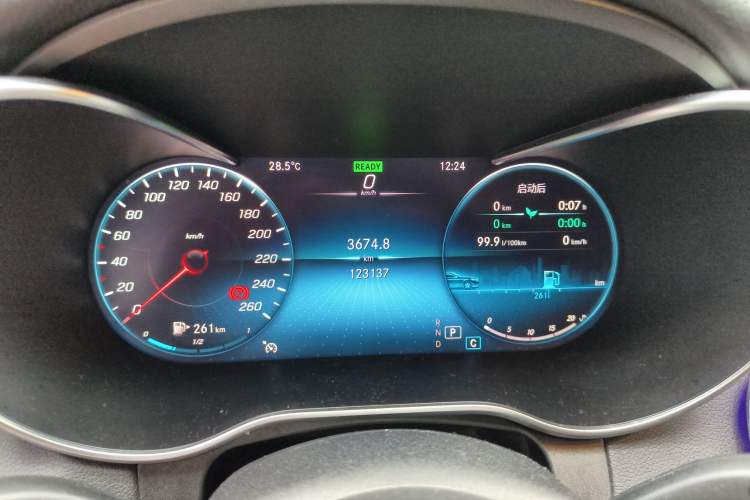 Used Mercedes-Benz C-Class 2021 C 260 L Sport Edition Instrument Cluster