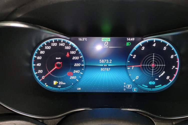 Used Mercedes-Benz C-Class 2021 C 260 L Sport Edition Star Collection Instrument Cluster