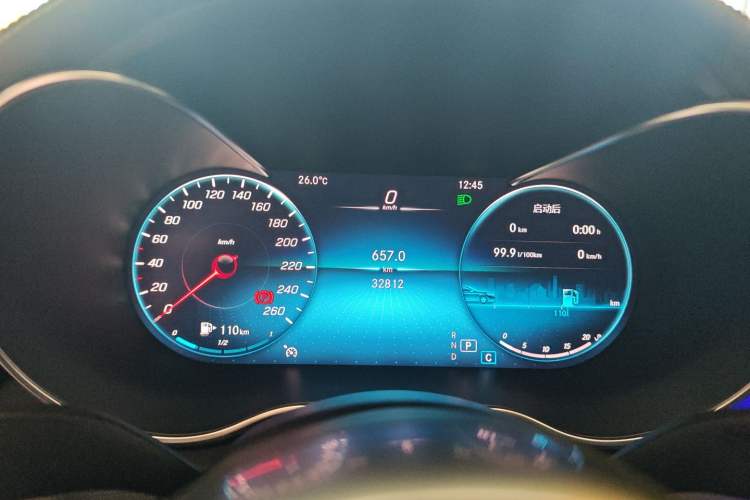 Used Mercedes-Benz C-Class 2021 C 200 L Fashion Edition Sport Version Instrument Cluster