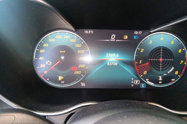 Used Mercedes-Benz C-Class 2021 C 200 L Fashion Edition Sport Version Instrument Cluster