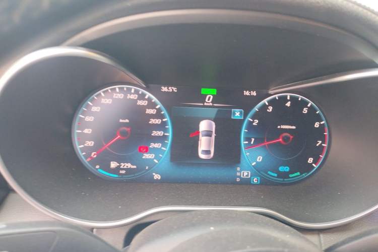 Used Mercedes-Benz C-Class 2021 C 260 L Sport Edition Star Collection Instrument Cluster
