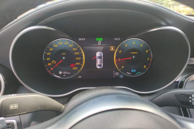 Used Mercedes-Benz C-Class 2021 C 260 L Sport Edition Instrument Cluster