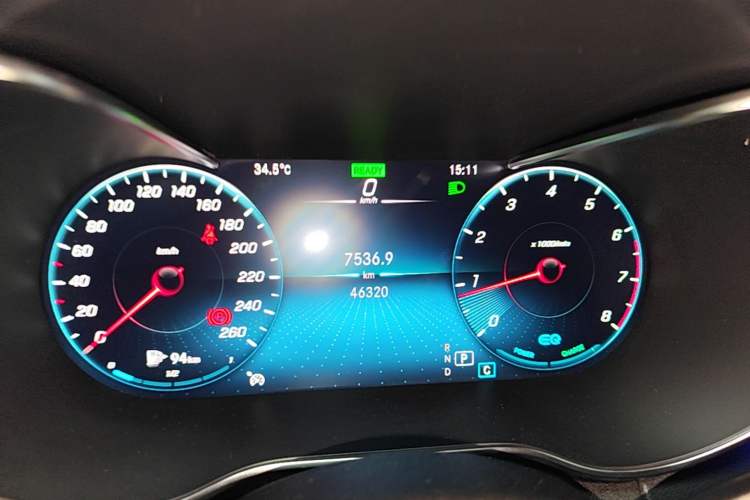 Used Mercedes-Benz C-Class 2021 C 260 L Sport Edition Instrument Cluster