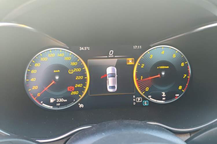 Used Mercedes-Benz C-Class 2021 C 200 L Fashion Edition Sport Version Instrument Cluster