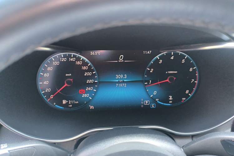 Used Mercedes-Benz C-Class 2021 C 200 L Fashion Edition Sport Version Instrument Cluster