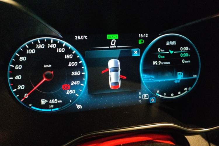 Used Mercedes-Benz C-Class 2021 C 260 L Sport Edition Star Collection Instrument Cluster