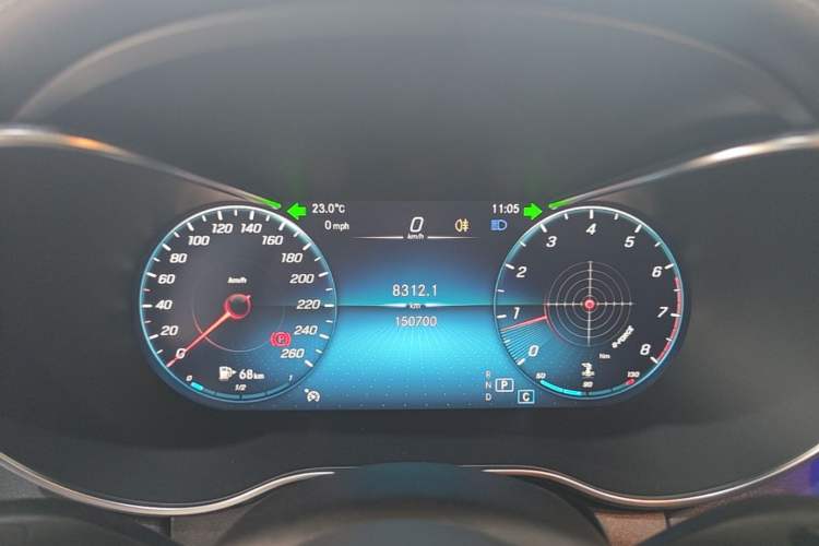 Used Mercedes-Benz C-Class 2021 C 200 L Fashion Edition Sport Version Instrument Cluster