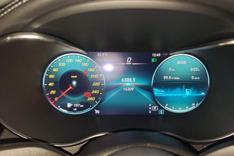 Used Mercedes-Benz C-Class 2021 C 200 L Fashion Edition Sport Version Instrument Cluster
