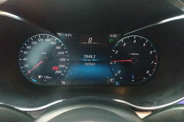 Used Mercedes-Benz C-Class 2021 C 200 L Fashion Edition Sport Version Instrument Cluster