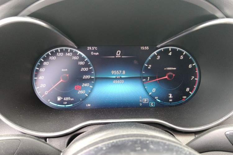 Used Mercedes-Benz C-Class 2021 C 200 L Fashion Edition Sport Version Instrument Cluster
