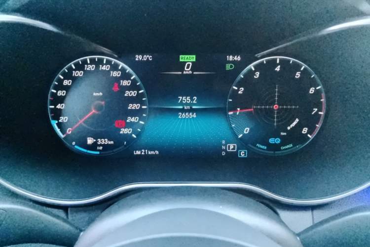 Used Mercedes-Benz C-Class 2021 C 260 L Sport Edition Star Collection Instrument Cluster