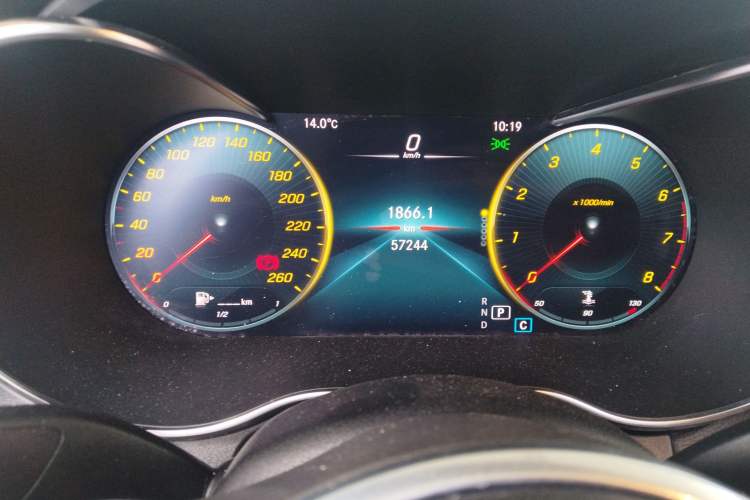 Used Mercedes-Benz C-Class 2021 C 200 L Fashion Model Instrument Cluster