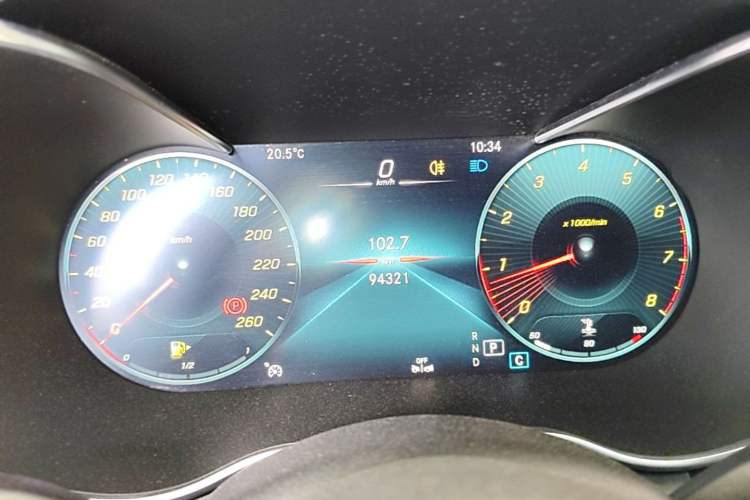 Used Mercedes-Benz C-Class 2021 C 200 L Fashion Edition Sport Version Instrument Cluster