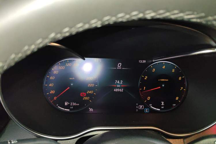 Used Mercedes-Benz C-Class 2021 C 200 L Fashion Edition Sport Version Instrument Cluster