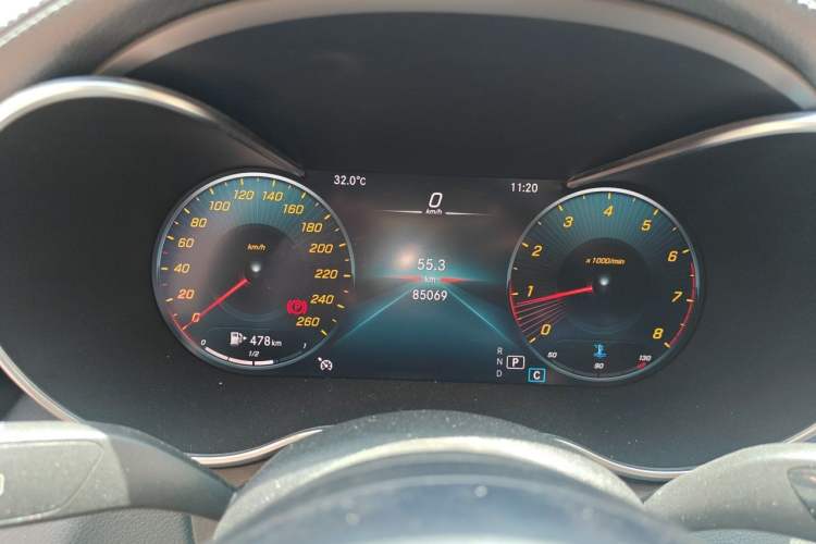 Used Mercedes-Benz C-Class 2021 C 200 L Fashion Edition Sport Version Instrument Cluster
