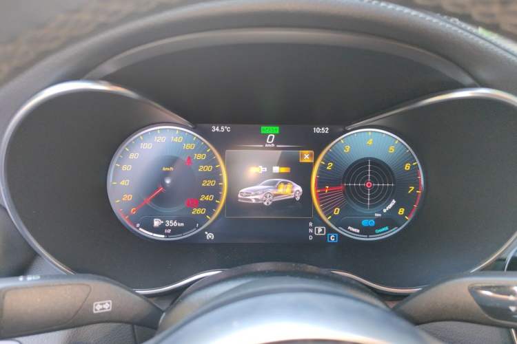 Used Mercedes-Benz C-Class 2021 C 260 Coupe Instrument Cluster