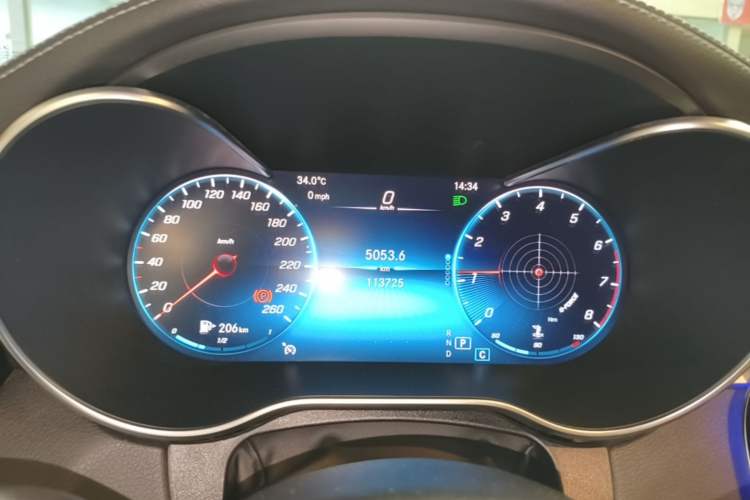 Used Mercedes-Benz C-Class 2021 C 200 L Fashion Edition Sport Version Instrument Cluster