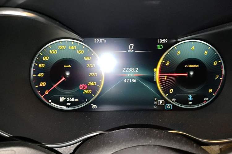 Used Mercedes-Benz C-Class 2021 C 200 L Fashion Edition Sport Version Instrument Cluster