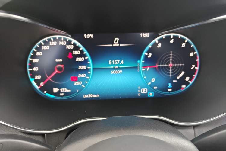 Used Mercedes-Benz C-Class 2021 C 200 L Fashion Edition Sport Version Instrument Cluster