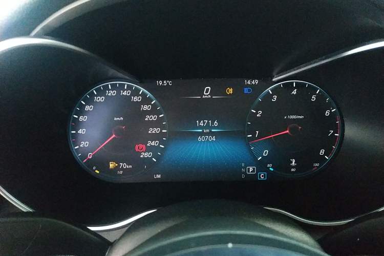 Used Mercedes-Benz C-Class 2021 C 200 L Fashion Edition Sport Version Instrument Cluster