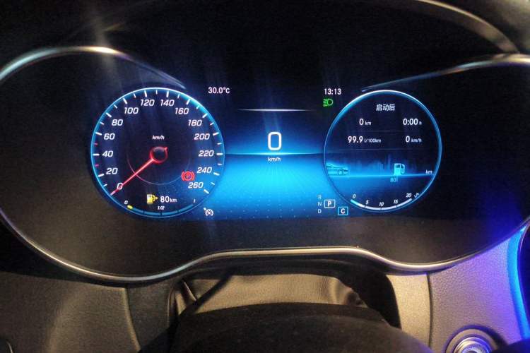 Used Mercedes-Benz C-Class 2021 C 200 L Fashion Edition Sport Version Instrument Cluster