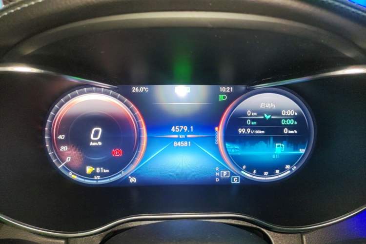 Used Mercedes-Benz C-Class 2021 C 260 L Sport Edition Instrument Cluster