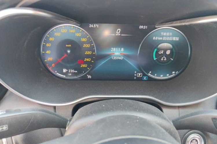 Used Mercedes-Benz C-Class 2021 C 200 L Fashion Edition Sport Version Instrument Cluster