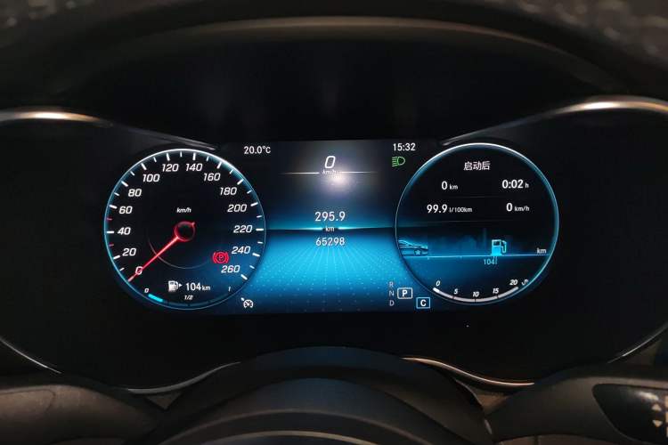 Used Mercedes-Benz C-Class 2021 C 200 L Fashion Edition Sport Version Instrument Cluster
