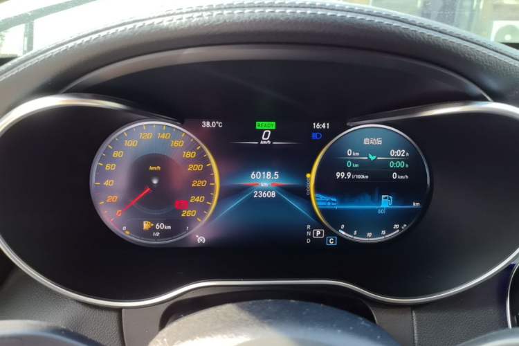 Used Mercedes-Benz C-Class 2021 C 260 L Sport Edition Instrument Cluster