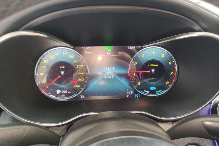 Used Mercedes-Benz C-Class 2021 C 260 L Sport Edition Instrument Cluster
