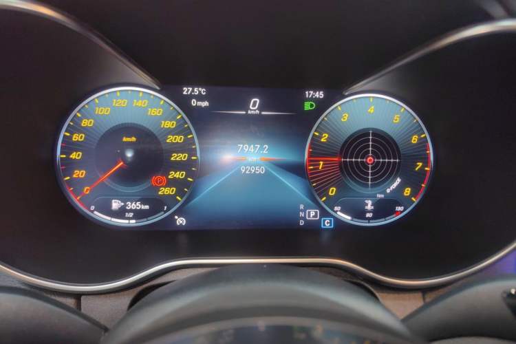 Used Mercedes-Benz C-Class 2021 C 200 L Fashion Edition Sport Version Instrument Cluster